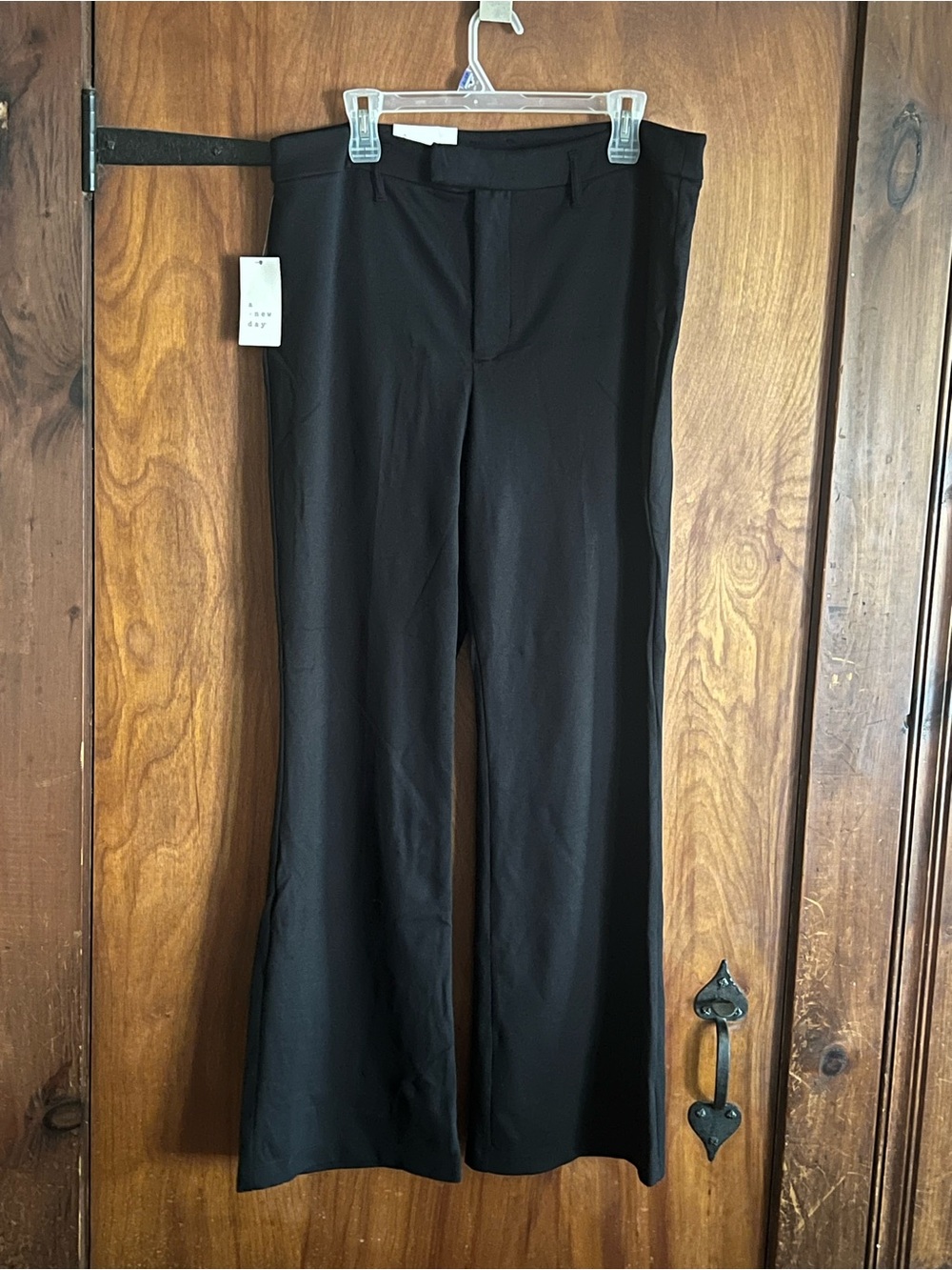 a new day Black Boot-Cut Dress Pants